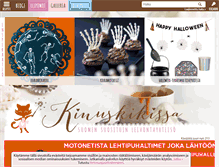 Tablet Screenshot of kinuskikissa.fi